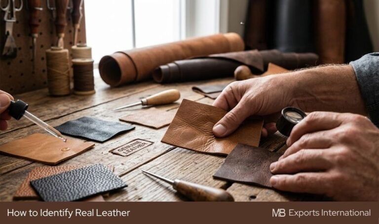 How to Identify Real Leather - MB Exports International