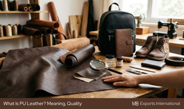 What Is PU Leather - MB Exports International